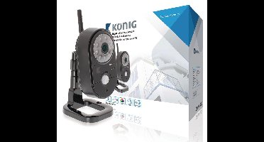 König SAS-TRCAM20 2,4 Ghz Draadloze Camera Binnen Vga Zwart