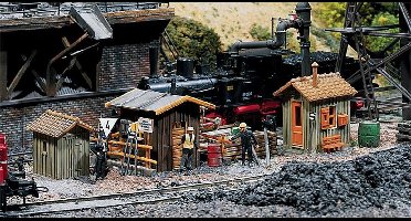 Faller - 3 Baankeetjes