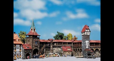 Faller - Set muren voor oude stad