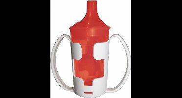 Beker Adhome set : rode-transparante set