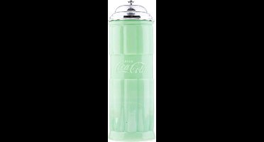 Coca-Cola Jadeite Glass Straw Holder - Green