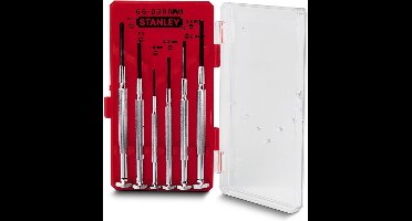 Stanley Horlogemakerschroevedraaierset 6Dlg.