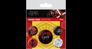 Star Wars: The Rise of Skywalker - Pack 5 Badges - Sith