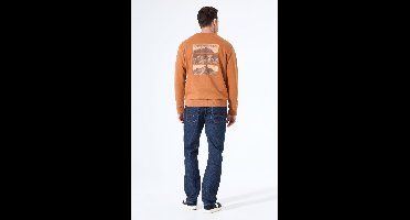 Pilot Heren Sweater Oranje - Maat XXXL
