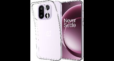 Just in Case hoesje geschikt voor OnePlus 15 Hoesje Siliconen - Flexibele Case - Transparant