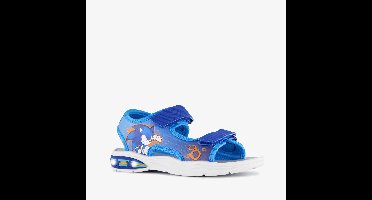 Sonic jongens sandalen met lichtjes blauw - Maat 28