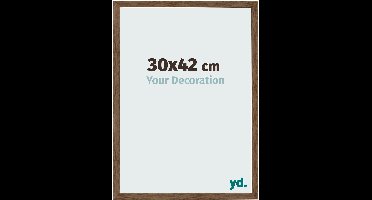 Your Decoration - Fotolijst 30x42 cm - MDF - Eiken Rustiek - Bologna