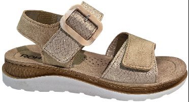 Rohde 1311 14 Sandalen Beige Leer Dames