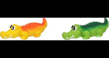 FLAMINGO - HS SUNDO LATEX KROKODIL 6,8x20x5,5CM ASSORTIMENT