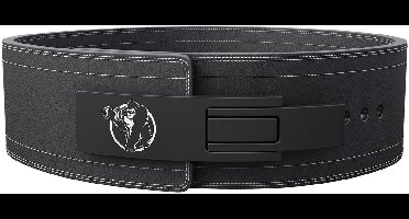 Gorilla Sports Gewichthef riem - Leer - Hefboomsluiting - Maat M