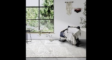 Villeroy & Boch - Laagpolig vloerkleed Wol - Alexis - Creme 80x150 cm