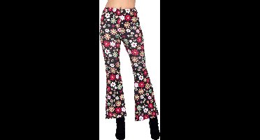 Hippiebroek Flowerparty Vrouw