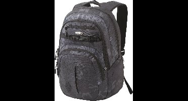 NITRO Vrije tijd rugzak Rugzak met laptopvak Daypacker Collection Chase Backpack 35L Forged Camo Grijs