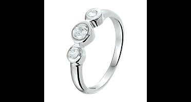 The Kids Jewelry Collection Ring Zirkonia - Zilver