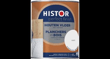 Histor Perfect Finish Houten Vloer Zijdeglans - 2.5L - RAL 9010 | Zuiver Wit