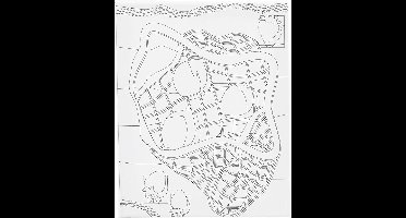 Creativ Company Schildercanvas met print Citrusvruchten 24x30 cm