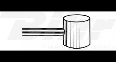 Câble embrayage ou frein 2m tête 8x8mm Ø2mm pour moto quad cyclo par 100 Neuf