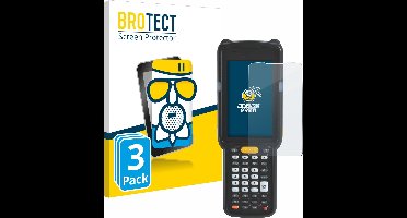 BROTECT - Screenprotector voor Zebra MC330L - Folie Beschermfolie Beschermglas matte 3 Stuks