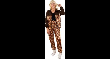 Retro Trainingspak 60's Dames - Maat M