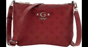 GUESS Schoudertas Gerty Girlfriend Satchel Claret Donkerrood