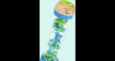 Hape Regenmaker met kralen - Blauw