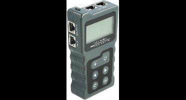 LCD -kabeltester RJ45 / POE / DC