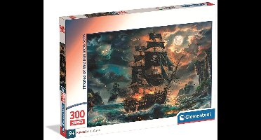Clementoni - Puzzel - 300 Stukjes - Piraten - Kinderpuzzel - Vanaf 9 Jaar