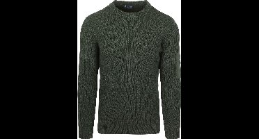 Suitable Mou Trui Donkergroen - Maat XXL - Heren - Pullover - Sweater