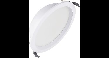 Ledvance LED Downlight Comfort Opaal Aluminium Wit 30W 3600lm 180D - 930-940 CCT | 215mm - Zaagmaat 200mm - IP44 - Beste Kleurweergave - Zigbee Dimbaar