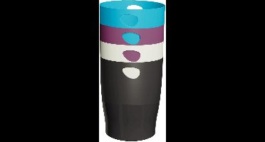 Exacompta 8x Prullenbak Ecobin Pop N'Co - Geassorteerd - 453909D