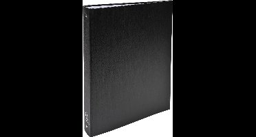 Exacompta 20x Ringband in PP met harde omslag - 4 ringen van 30mm - A4 - Zwart - 51371E