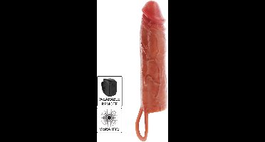 Hydrated Skin Penis Silicone Sleeve Vibrating 20 cm