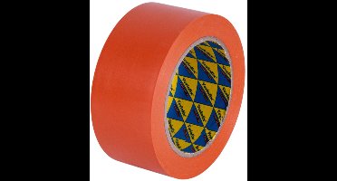 Verlofix Bouw- En Stuclopertape 50 Mm X 33 M Pvc Oranje