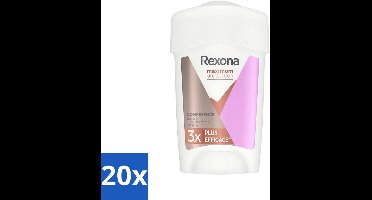 Rexona Deodorant Anti-transpirant Stick Confidence 45 ml - Bulkverpakking - 20 stuks