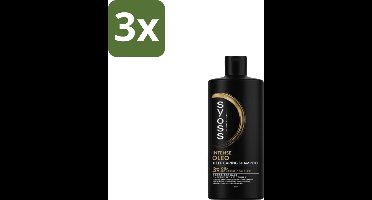 Syoss Oleo Shampoo 440 ml - Bulkverpakking - 3 stuks