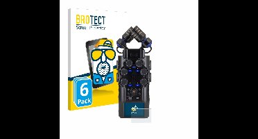 BROTECT - Screenprotector voor Zoom H6 studio - Folie Beschermfolie matte 6 Stuks