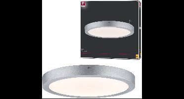 LED-paneel Lunar rond 400mm 22W 1700lm 3000K Chroom mat