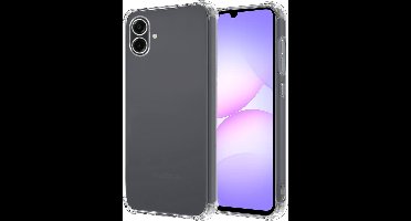 Hoesje - Geschikt voor Samsung Galaxy A07 - Sterk & Shockproof - Siliconen Case - Back Cover - Telefoon Hoes Shock Proof - Transparant