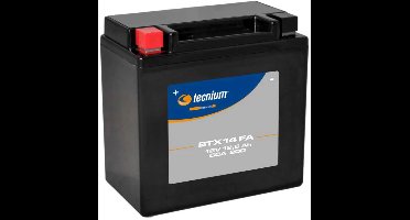 Tecnium Btx14 12v 12.6ah Agm-accu Transparant