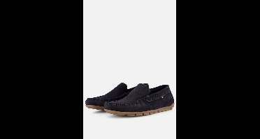 Bugatti Tao Instappers blauw Leer - Maat 44