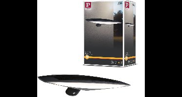 Solar LED-wandarmatuur voor buiten Kiran Bewegingsmelder IP44 3000K 180lm Antraciet