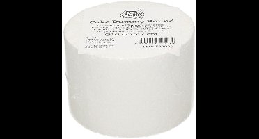 FunCakes Taart Dummy - Piepschuim Blok - Rond - Ø10 cm x 7 cm