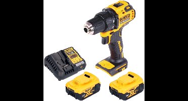 DeWalt DCD 708 P2 accuboormachine 18 V 65 Nm borstelloos + 2x accu 5,0 Ah + oplader