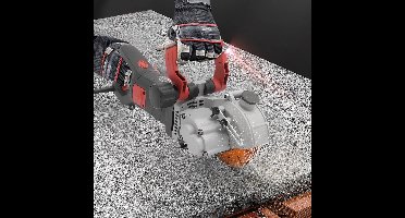 Betonschaar – Boutenschaar – Kabelschaar – Betonknipper – Staalkniptang – 4800W Krachtige Motor – Instelbare Zaagdiepte en Breedte