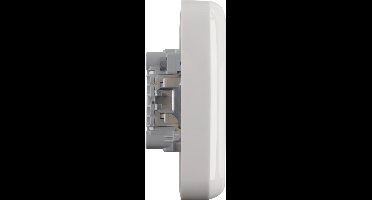 Busch-Jaeger Refl inbouw contactdoos polar wit 2-voudig randaarde