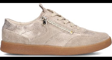Waldläufer Daisy Sneakers - Suède - Dames - Taupe - Maat 36