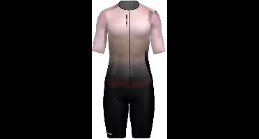 Santini Viper Korte Mouw Triatlonpak Roze L Vrouw