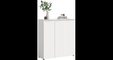 Scarpa dressoir 3 deuren wit.