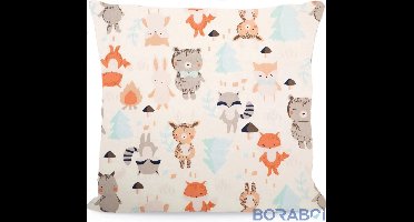 Kussenovertrek - Schattig Dier - 40x40 cm - Katoen