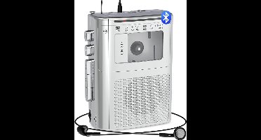DailySupplies® Cassette Speler - Walkman -Zilver